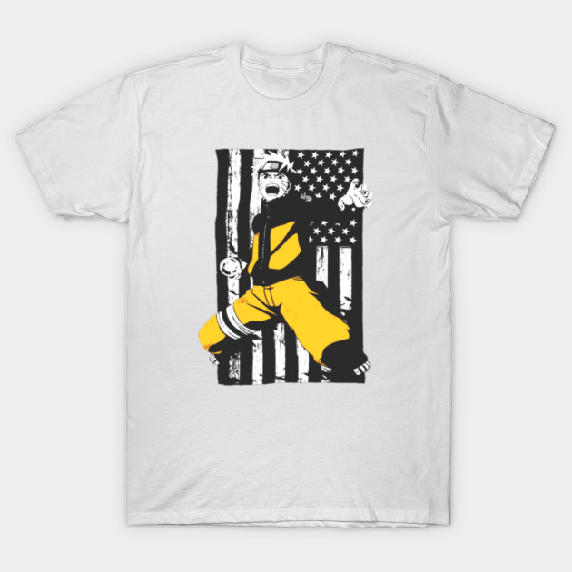 Naruto - American Flag T-Shirt-TOZ